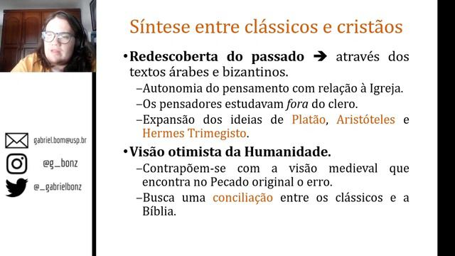 Renascimento Cultural - História Geral - Prof. Bonz смотреть онлайн