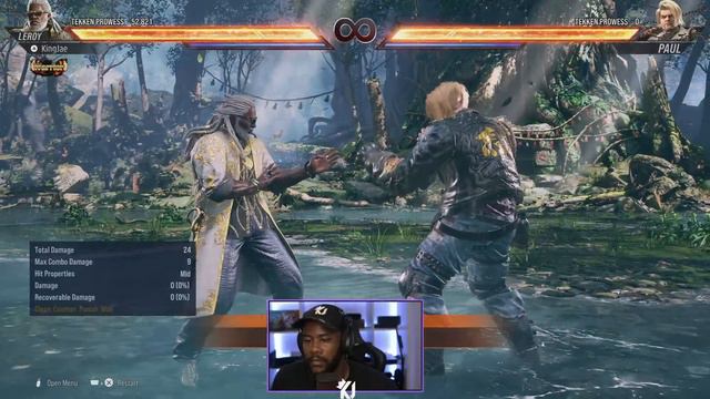 KING JAE Plays TEKKEN 8 - Leroy Gameplay смотреть онлайн