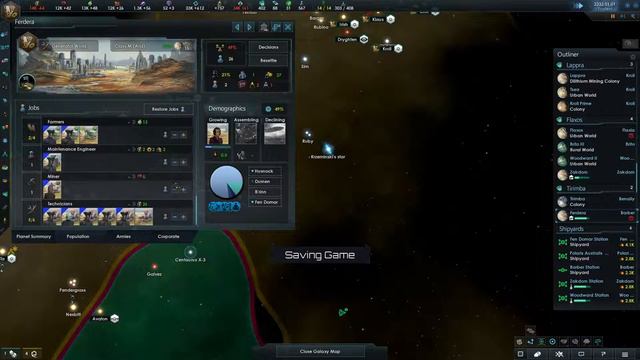 Let's Play Stellaris - New Horizons - Fen Domar - Ep 35 - Done for Now смотреть онлайн