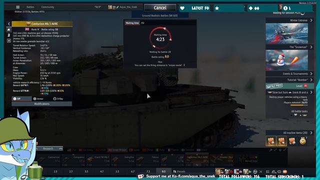 War Thunder - Having fun with the AVRE смотреть онлайн