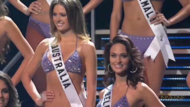 Miss Universe 2010- Top 10 Semi- Finalists Announcement. смотреть онлайн