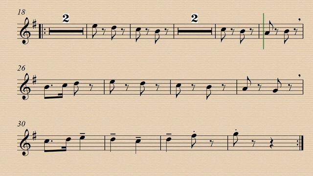 40 Little Pieces - 06 to 10 - Louis Moyse - Backing tracks for flute смотреть онлайн