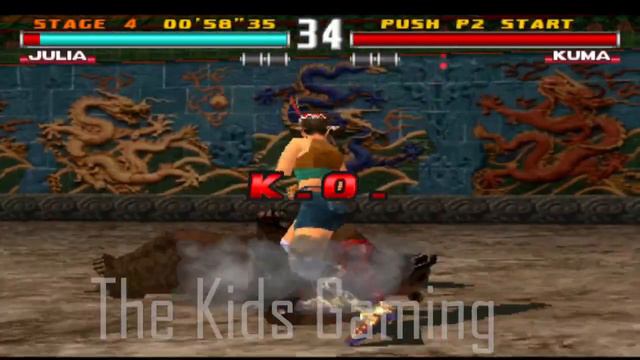 Nina with Hwoarang Moves Gameplay - Tekken 3 Arcade Version смотреть онлайн