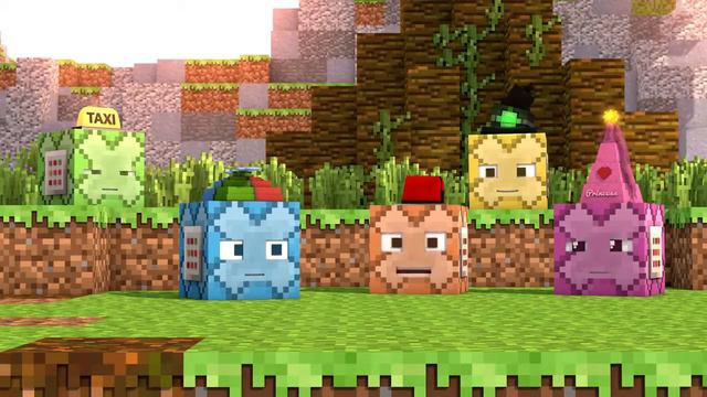 Говорящие Командные блоки анимация Майнкрафт смотреть онлайн