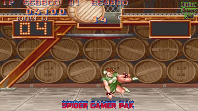 Street Fighter 2 - Super Green Edition - Chun Li Playthrough