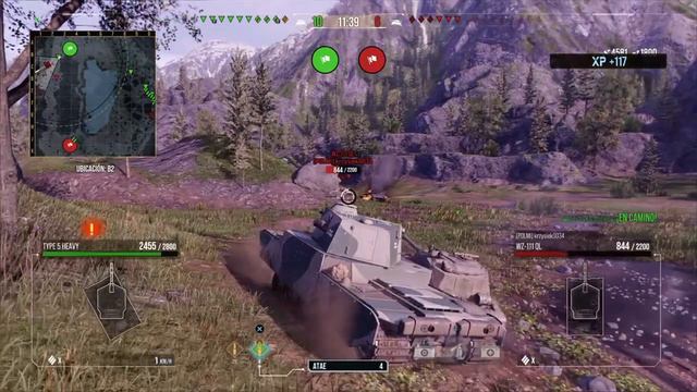 World of Tanks type 5 heavy 7k damage смотреть онлайн