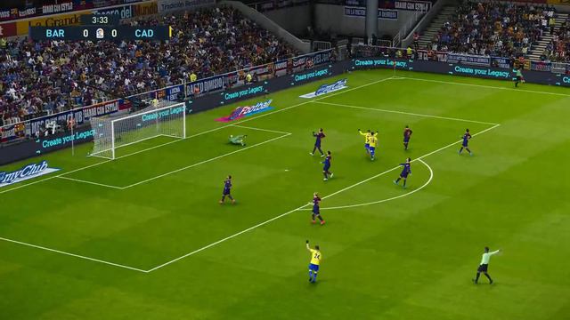 Ao Vivo Com Imagens Simulação La Liga FC BARCELONA Vs CÁDIZ Game Play RealistaPES21 PS4 смотреть онлайн