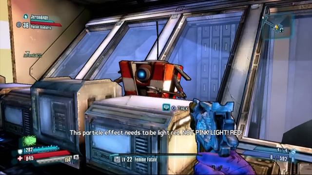 Borderlands the Pre-Sequel - Not Pink, Light Red! Easter Egg | Rooster Teeth смотреть онлайн
