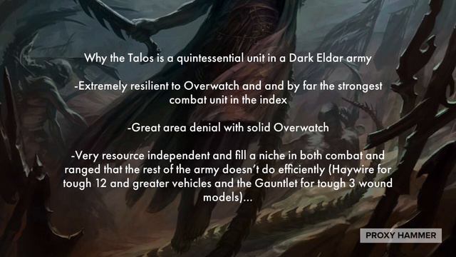 If You Play Druhkari In 10th Edition You NEED This Unit In Your Army-“The Talos Brings the Big D” смотреть онлайн