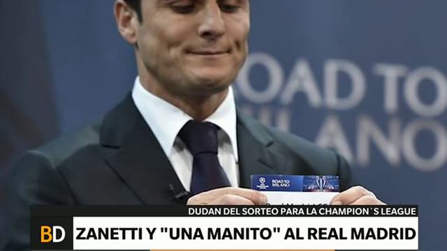 Zanetti y la “ayuda” al Real Madrid en el sorteo de la Champions – Telefe Noticias смотреть онлайн