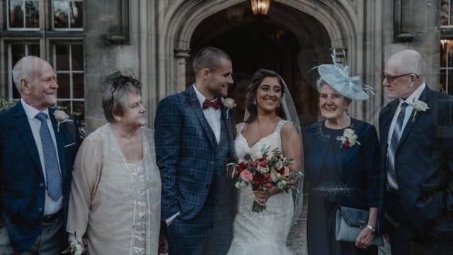 Mr & Mrs Atkinson Wedding Day , Matfen Hall By Claire Hirst Photography смотреть онлайн