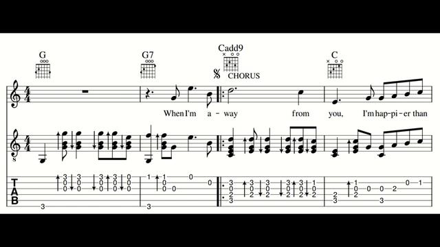 Happier Than Ever | Billie Eilish | Guitar Tab | Intermediate Fingerpicking & Strumming Mix | Solo смотреть онлайн