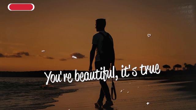 James Blunt - You're Beautiful (Lyrics) смотреть онлайн