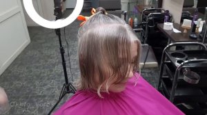 Как меня стригли. Каскад на среднюю длину волос.