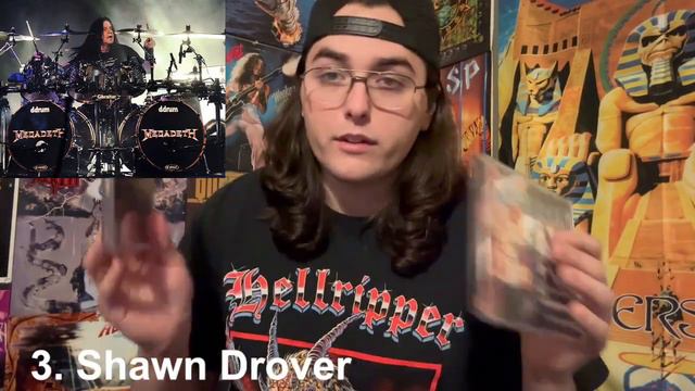 Megadeth Drummers Ranked смотреть онлайн