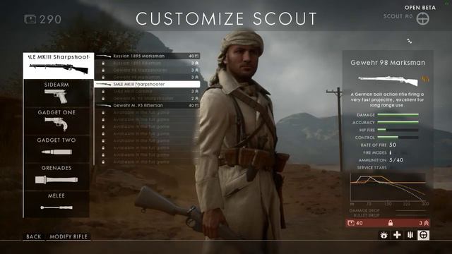 Battlefield 1 - Классы и оружие (Open beta) смотреть онлайн