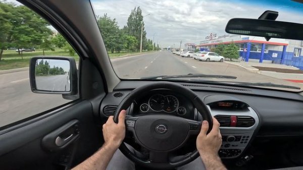 2008 Opel Combo 1.3 CDTi 75 HP POV TEST DRIVE