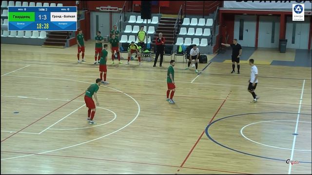 Гвардеец - Гранд-Байкал / XVIII Международный турнир по мини-футболу "Кубок города Улан-Удэ" смотреть онлайн