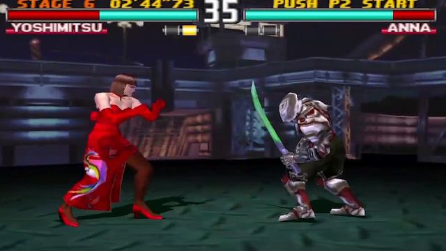 Tekken3 :- Yoshimitsu Gameplay in Tekken 3 | Yoshimitsu Super Moves | смотреть онлайн