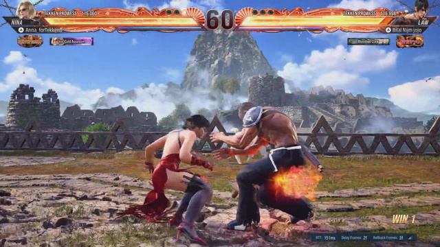 Tekken 8 online Nina matches 6 смотреть онлайн