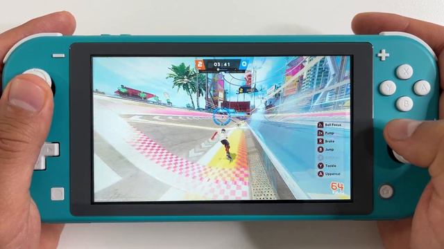 Roller Champions Nintendo Switch LITE Gameplay