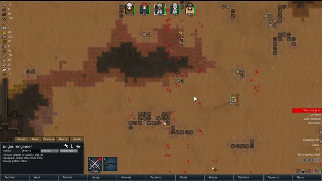 Rimworld: All Random Desert (ep 14) - "Desperate Times..." - (Let's Play / Gameplay 2016) смотреть онлайн
