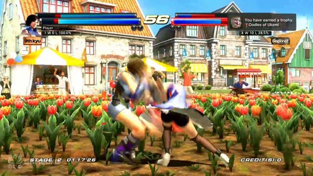 Tekken Tag Tournament 2 - (PS3) - Asuka/Leo VS Alisa/Gun Jack (Stage 2 - Arcade Mode) Gameplay смотреть онлайн