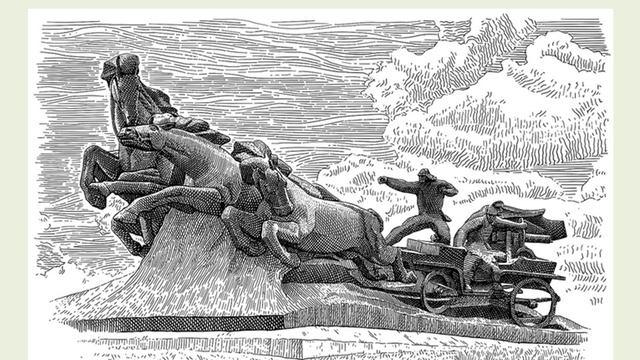 Символ Ростова-на-Дону - памятник «Тачанка-ростовчанка» смотреть онлайн