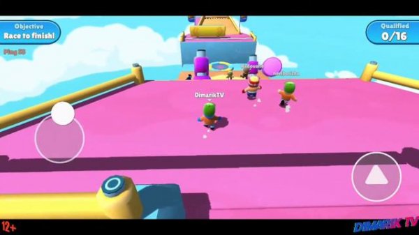 Stumble Guys-обзор игры. Первые впечатления от DimarikTV