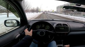 2001 Toyota Rav4 2.0L 147HP POV TEST DRIVE