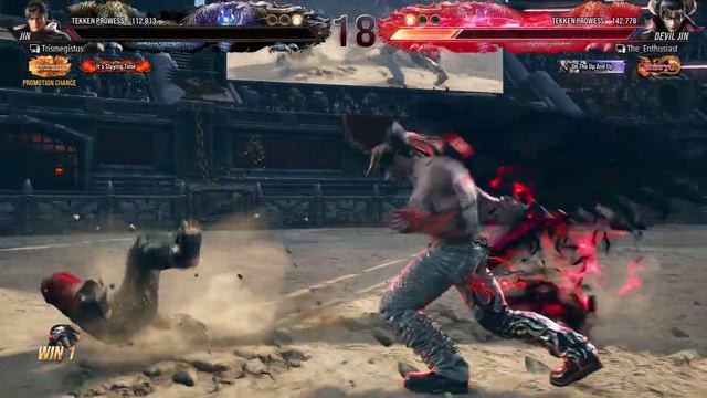 Tekken 8 Jin vs. Devil Jin (2/2) смотреть онлайн