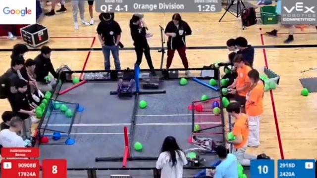 2024 CREATE U.S. Open Robotics Tournament- VRC HS Orange Division: QF 4-1 смотреть онлайн