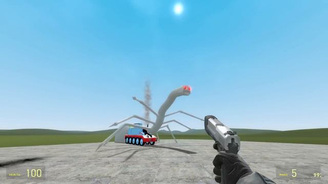 CURSED TRANSPORT VS NORMAL TRANSPORT In Garry's Mod! смотреть онлайн