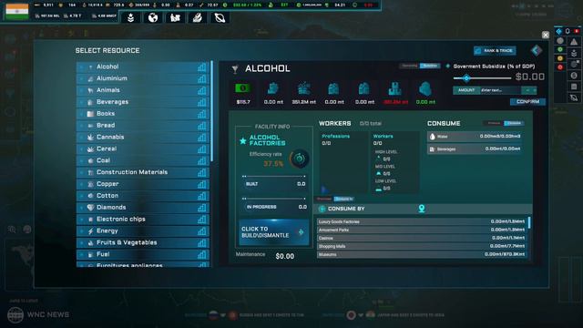 India And New Update(Update 0.85)World Warfare & Economics (Early Access) Part 8