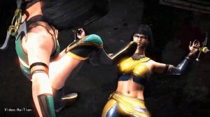 Mortal Kombat X Tanya Fatality On MK9 Primary Costume Jade In All Maps(MK9 Voice)