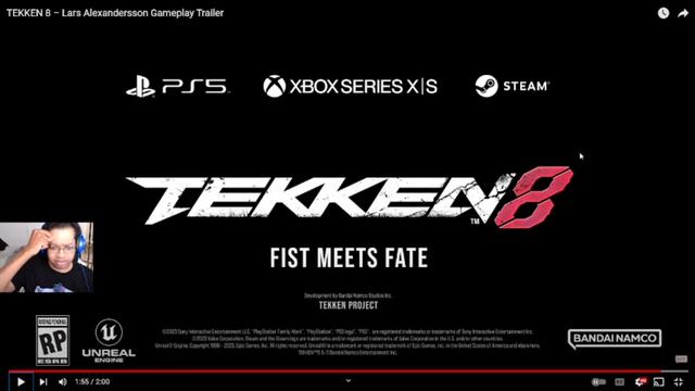 REACTION Tekken 8- Lars Alexandersson Trailer