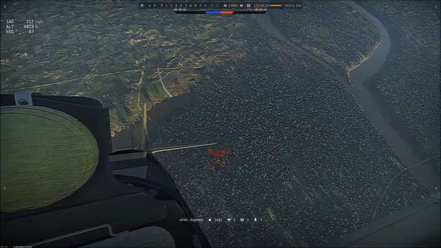P -51D-30 vs Yak-3 (War Thunder Sim Battles) смотреть онлайн