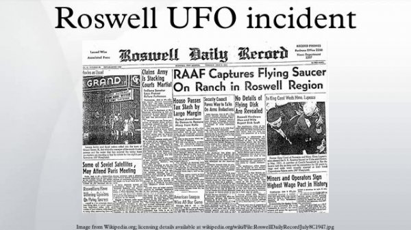 Roswell UFO incident