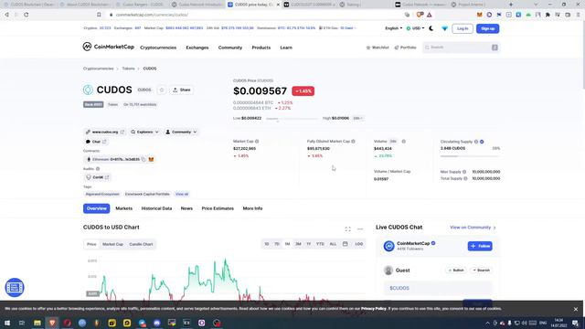 CUDOS NETWORK - ОБЗОР ТОП БЛОКЧЕЙНА. 2000$ КАЖДЫЙ МЕСЯЦ НА АМБАССАДОРСКОЙ ПРОГРАММЕ! смотреть онлайн