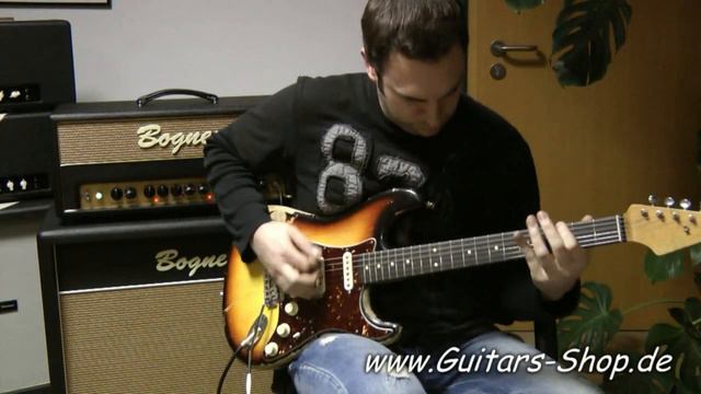 Smitty Custom Guitars S-Model in Sunburst mit Bogner Shiva Anniversary im Guitars-Shop.de смотреть онлайн