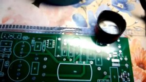 Монтаж smd компонентов паяльным феном