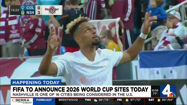 FIFA announces 2026 World Cup host cities today смотреть онлайн