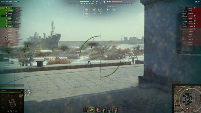 World of tanks 60TP Lewandowskiego - 8,7 K Damage 7 Kills, wot replays смотреть онлайн