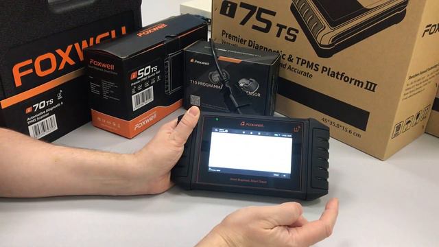 Foxwell i50TS: Обзор сканера смотреть онлайн