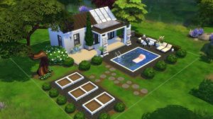 МИКРО ЭКО СЕМЕЙНЫЙ ДОМ | THE SIMS 4  Строительство | Mulena Sims 4