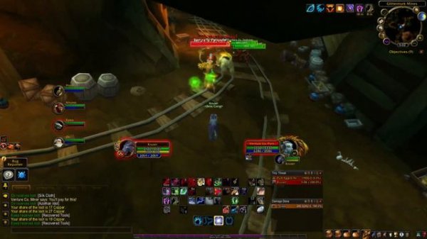 Glittermurk Mines run - Custom WoW Dungeon on Project Epoch BETA 2 (RARE EPIC DROP)