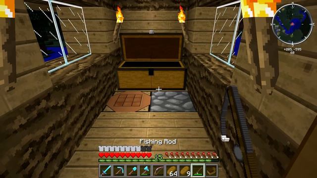 Minecraft Tornado Survival (Localized Weather Mod) S5E38 World Tour смотреть онлайн