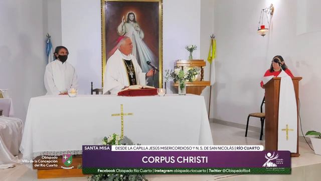 Santa Misa - Corpus Christi - Mons. Adolfo Uriona смотреть онлайн