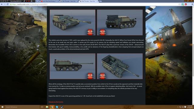 War Thunder - Upcoming Content - ASU-57 смотреть онлайн