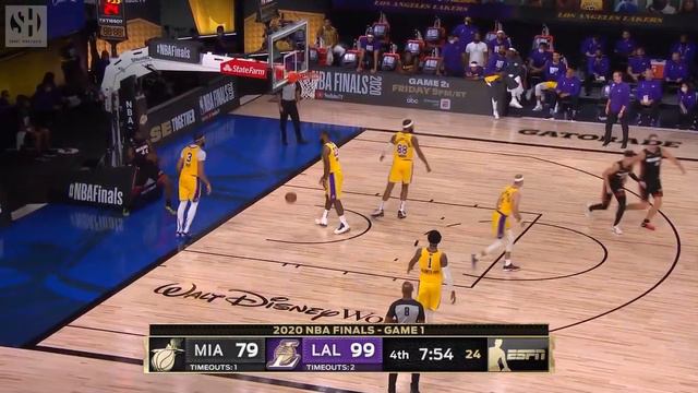 Solomon Hill Full Play | Heat vs Lakers 2019-20 Finals Game 1 | Smart Highlights смотреть онлайн